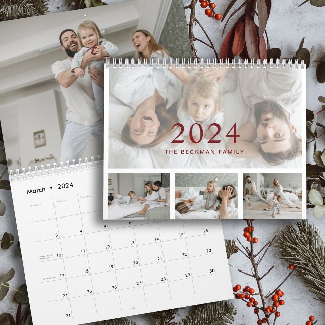 2024 Modern Photo Create Your Own Family Calendar (2024 Modern Photo Create Your Own Family Calendar)