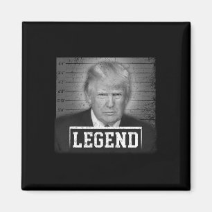 2024 Mugshot President Legend Save America Vintage Magnet