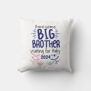 2024 New Big Brother Waiting for Baby Sibling Cushion