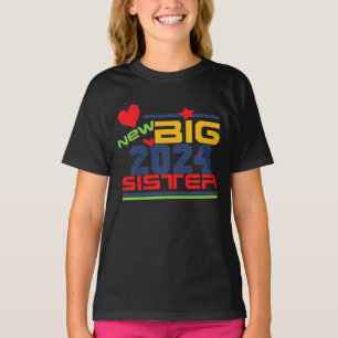 2024 New Big Sister T-shirts