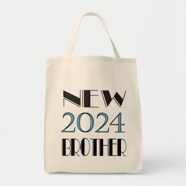 2024  New Brother Tote Bag (Front)