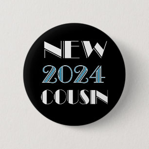 2024 New Cousin Blue Button