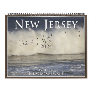 2024 NEW JERSEY - CHOROSZEWSKI Large Calendar