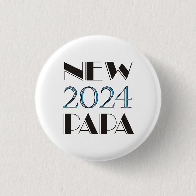2024 New Papa Button (Front)