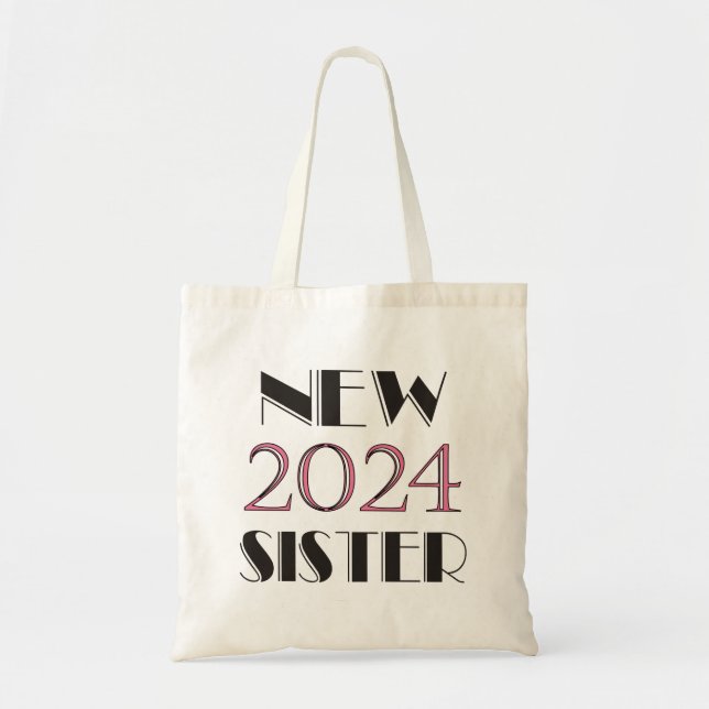 2024 New Sister Tote Bags (Front)