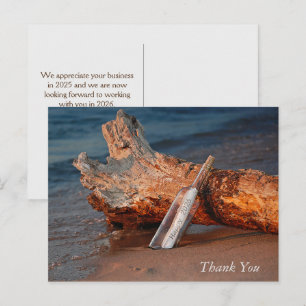 2024 New Year Business Thank You  Postcard