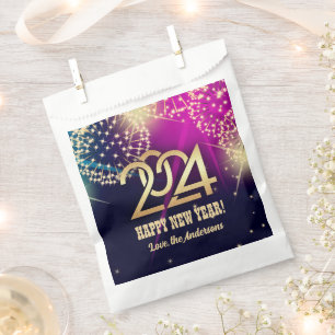 2024 New Year's Eve Party Custom  Favour Bags