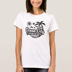 2024 Ocean City Maryland Vacation Spring Break T-Shirt