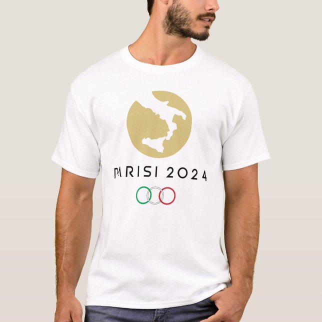 2024 Olympic-look Parisi Reunion Italy Tee (Front)