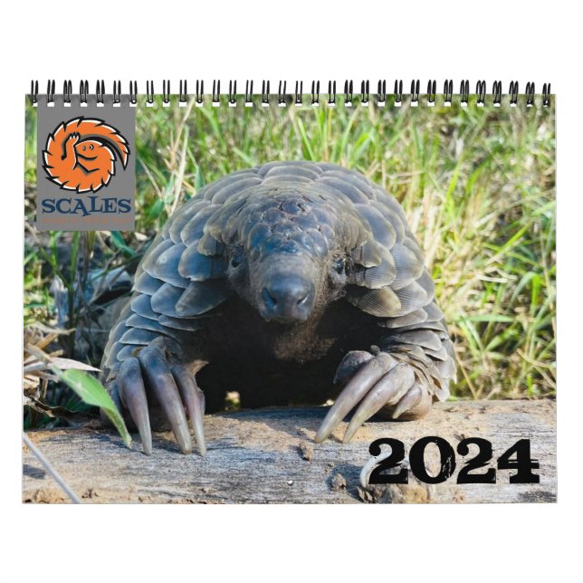 2024 Pangolin Rescue Fund Calendar (Cover)