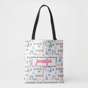 2024 Paris France Games Summer Personalised Tote Bag