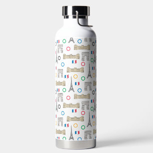 2024 Paris France Games Summer Water Bottle