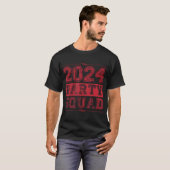 2024 Party Squad Distressed Chinese New Years Eve T-Shirt (Front Full)