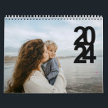 2024 Personalised Photo Calendar<br><div class="desc">This 2024 personalised photo calendar comes with space for 12 photos. Perfect holiday gift for family to showcase photos from a vacation or a recap of the year.</div>