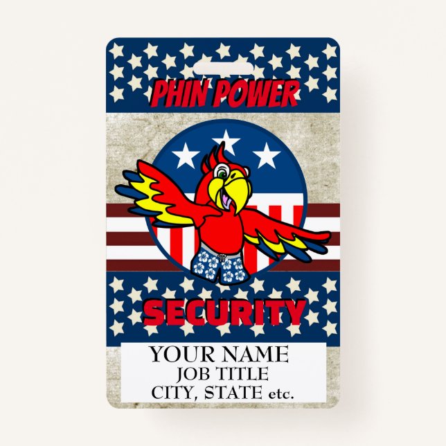 2024 PHIN POWER ID BADGE (Front)