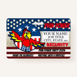 2024 PHIN POWER  ID BADGE