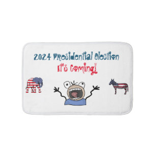 2024 Presidential Election, It's Coming! Bath Mat