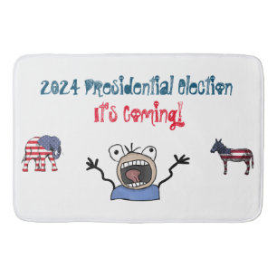 2024 Presidential Election, It's Coming! Bath Mat