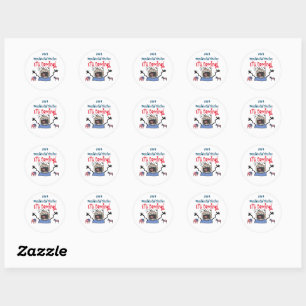2024 Presidential Election, It's Coming! Classic Round Sticker