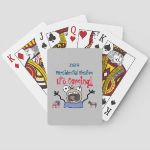 2024 Presidential Election, It's Coming! Playing Cards