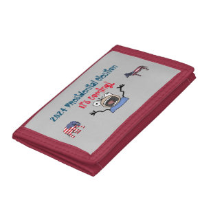 2024 Presidential Election, It's Coming! Trifold Wallet