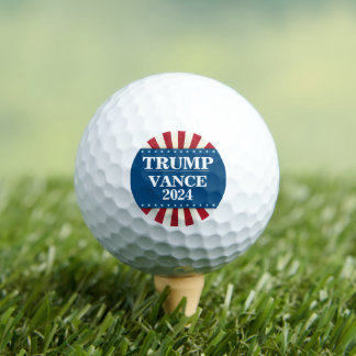 2024 Presidential Election Trump Vance Golf Balls