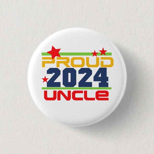 2024 Proud Uncle Button (Front)