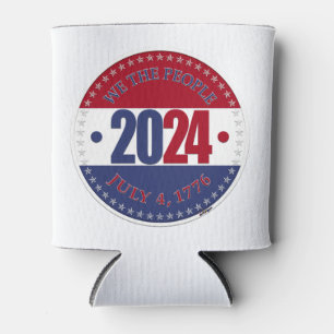 2024 Red and Blue We The People Can Cooler