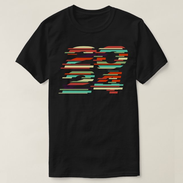 2024 retro T-Shirt (Design Front)