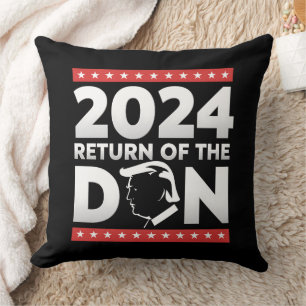 2024 Return Of The Don Trump 45 47 US President Cushion