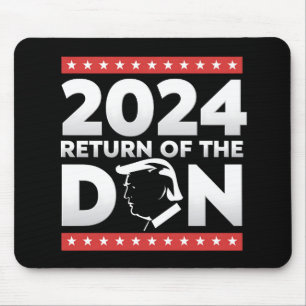 2024 Return Of The Don Trump 45 47 US President Mouse Mat