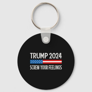 2024 - Screw Your Feelings - Vintage Style - Key Ring