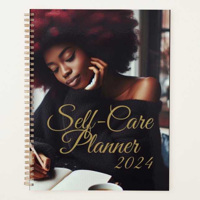 2024 Self-Care Planner: Plan & Coffee Planner (Front)