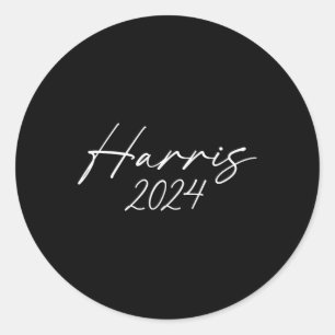 2024 Shirt For President 47 Kamala Harris 2024  Classic Round Sticker
