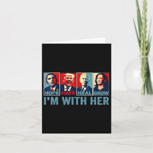2024 Shirt I'm With Her Kamala- Harris Vote Presid Card