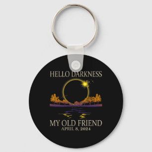 2024 Solar Eclipse 2024 040824 Eclipse Key Ring