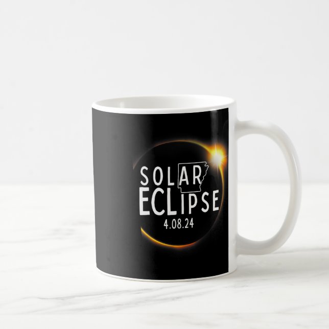 2024 Solar Eclipse Accessories 4.08.24 Totality  Coffee Mug (Right)