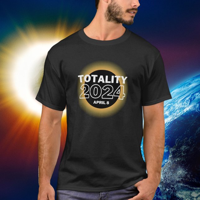 2024 Solar Eclipse April 8 Totality T-Shirt (Creator Uploaded)