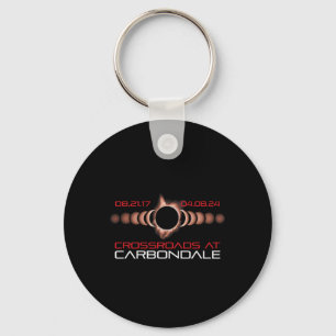 2024 Solar Eclipse Carbondale Illinois Key Ring