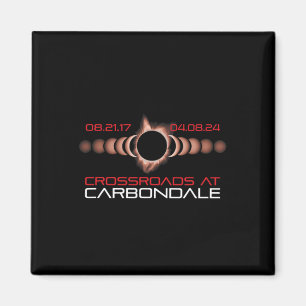 2024 Solar Eclipse Carbondale Illinois  Magnet
