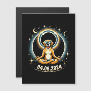 2024 Solar Eclipse Dog