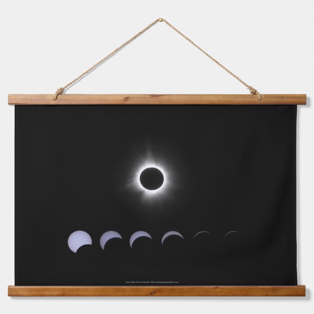 2024 Solar Eclipse Hanging Tapestry (Front)