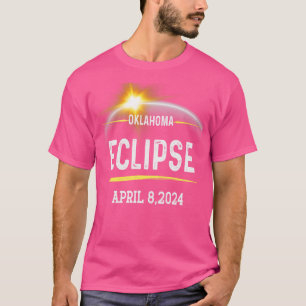 2024 Solar Eclipse oklahoma USA Totality T-Shirt