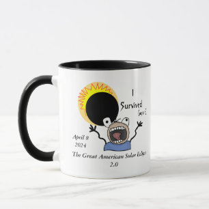 2024 Solar Eclipse Survival Edition Mug