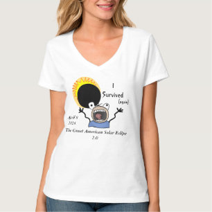 2024 Solar Eclipse Survival Edition T-Shirt