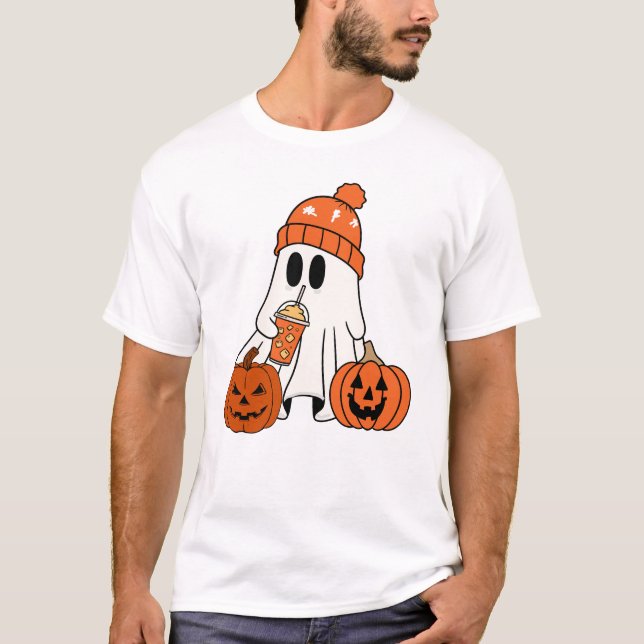 2024 Spooky Vibe Classic Ghost Tee (Front)