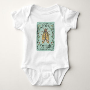 2024 Spring Cicada Invasion Baby Bodysuit