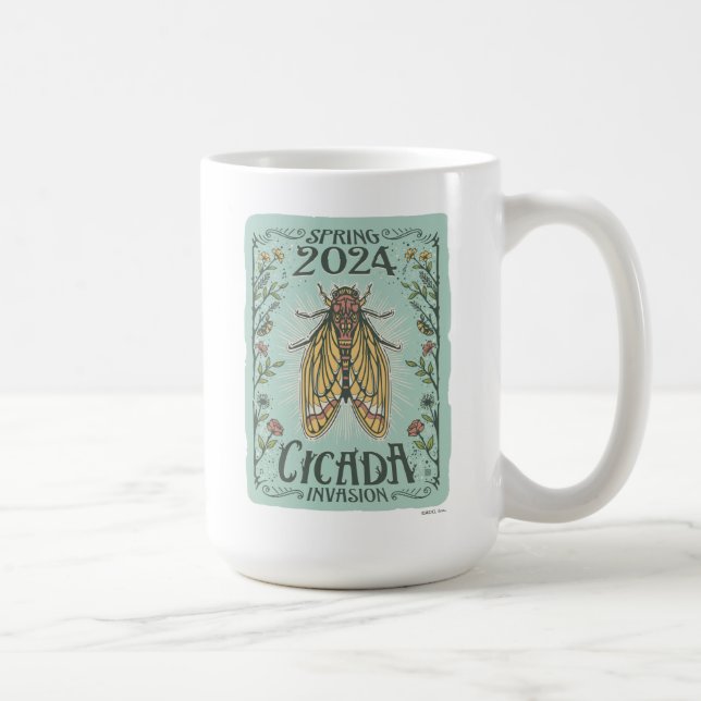 2024 Spring Cicada Invasion Coffee Mug (Right)