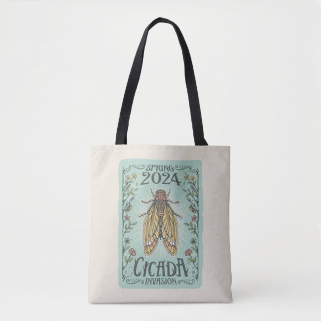 2024 Spring Cicada Invasion Tote Bag (Front)