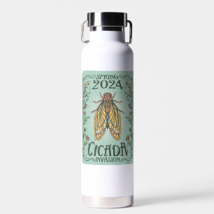 2024 Spring Cicada Invasion Water Bottle